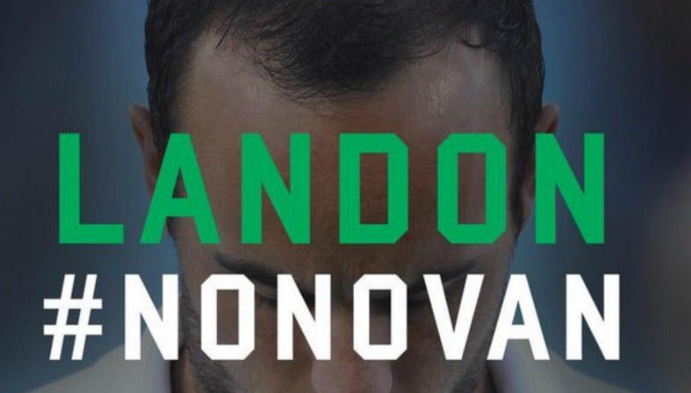 La imagen del León burlándose de Landon Donovan y Estados Unidos