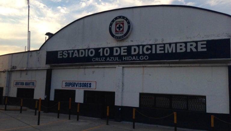 Así luce la fachada del Estadio 10 de diciembre