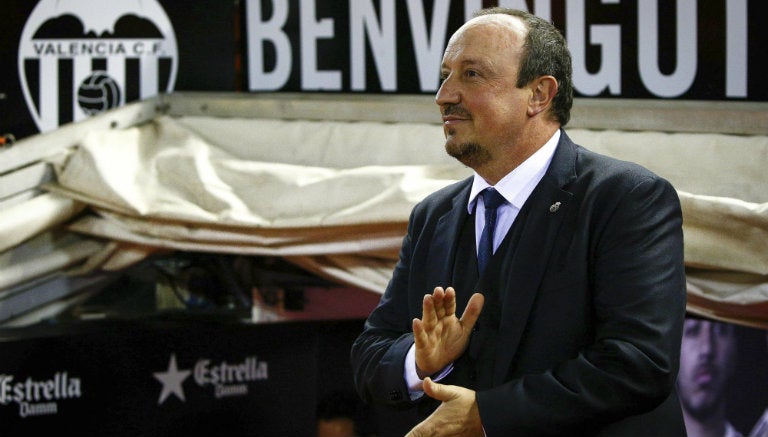 Rafa Benítez, durante juego del Real Madrid 