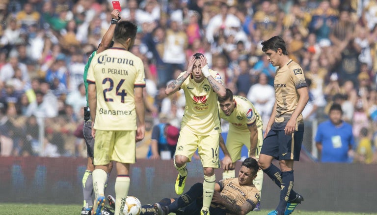 Sambueza tras ser expulsado en Liguilla