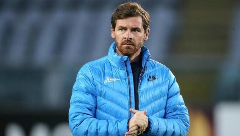 Villas-Boas durante un encuentro del Zenit