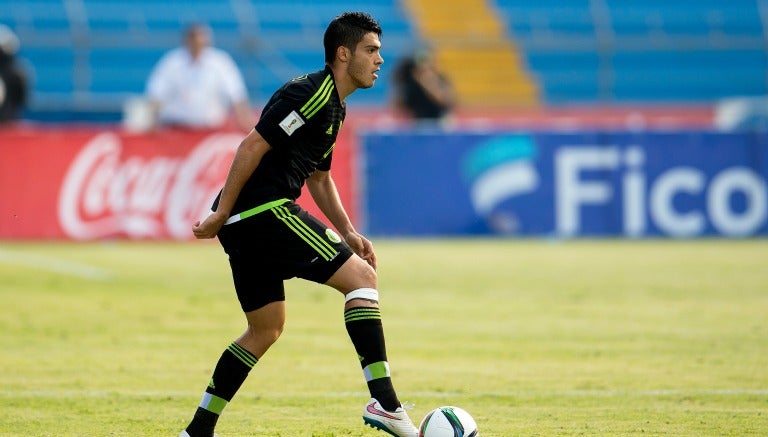 Raúl Jiménez durante las Eliminatorias contra Honduras