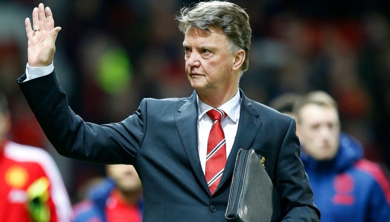 Van Gaal, tras un encuentro con el Manchester United