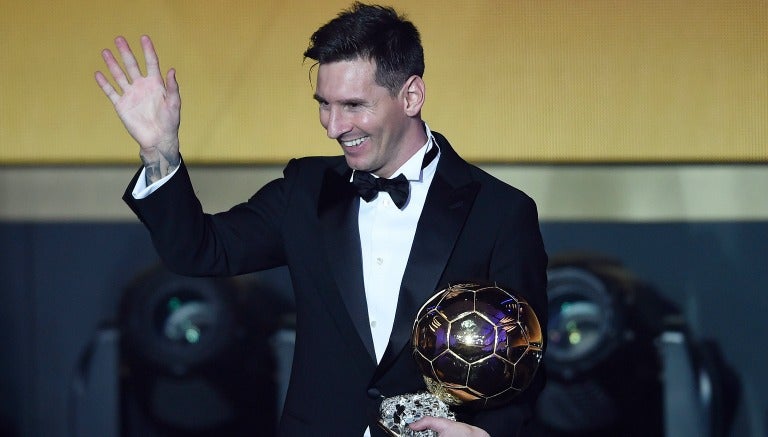 Messi, ganador del Balón de Oro