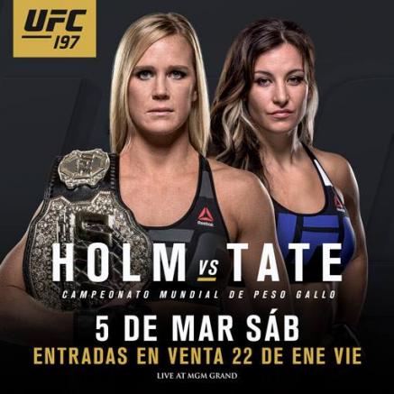 Holm compartirá estelar con McGregor