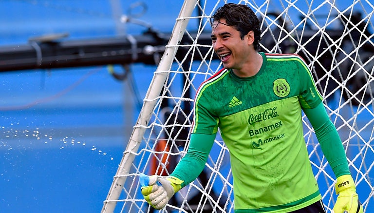 Ochoa durante una concentración con el Tri