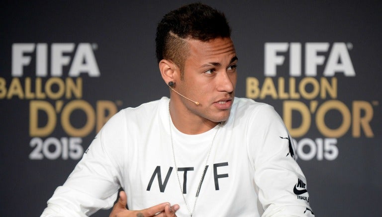 Neymar, en conferencia de prensa