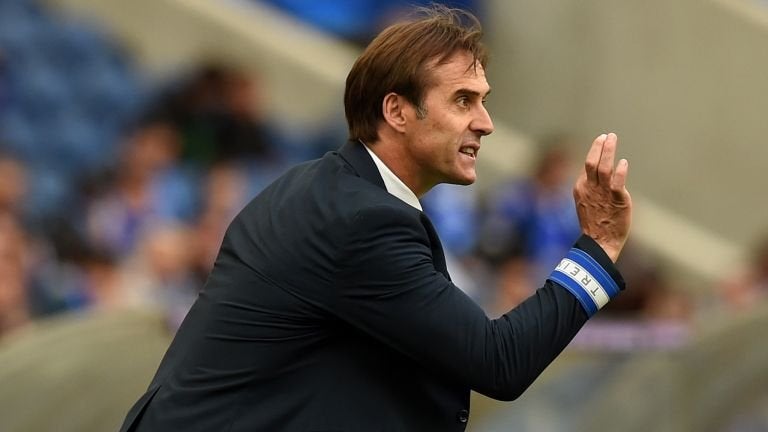 Lopetegui, en un partido del Porto