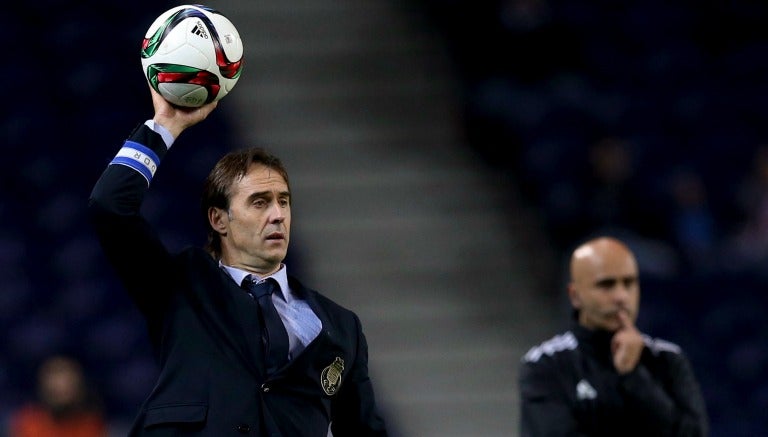 Lopetegui durante un partido con el Porto