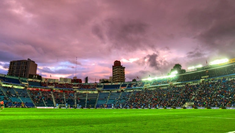 El Estadio Azul en un encuentro de La Máquina