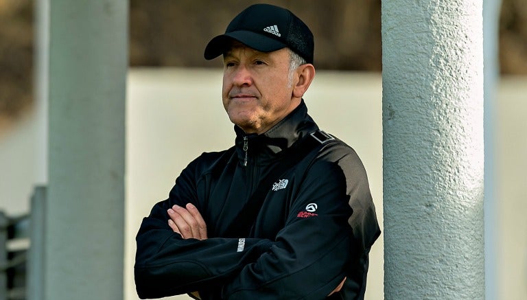 Juan Carlos Osorio en un entrenamiento