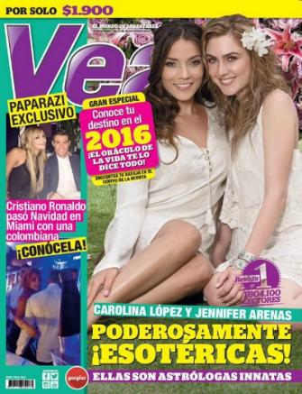 La revista colombiana publicó las fotos de CR7 y la modelo