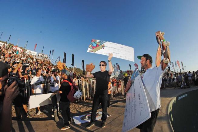 De lentes, Tony Hawk, Campeón del evento