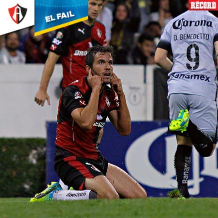 Álvaro González después del autogol