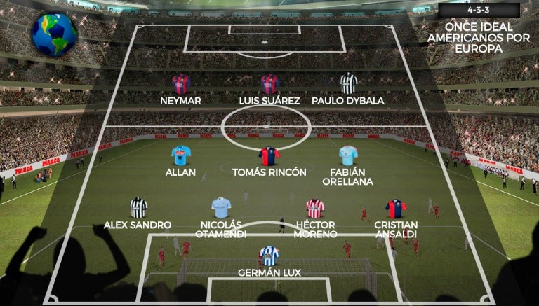 Héctor Moreno en el once ideal del periódico español