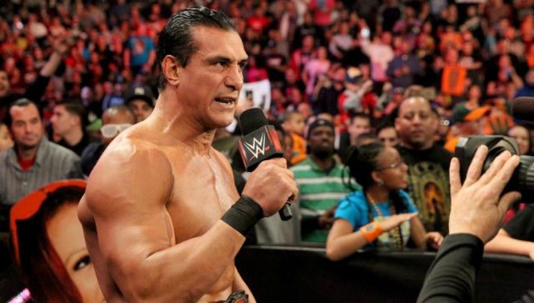 Alberto Del Río durante un show de Raw