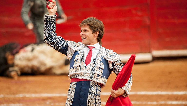 Juli después de una corrida de toros