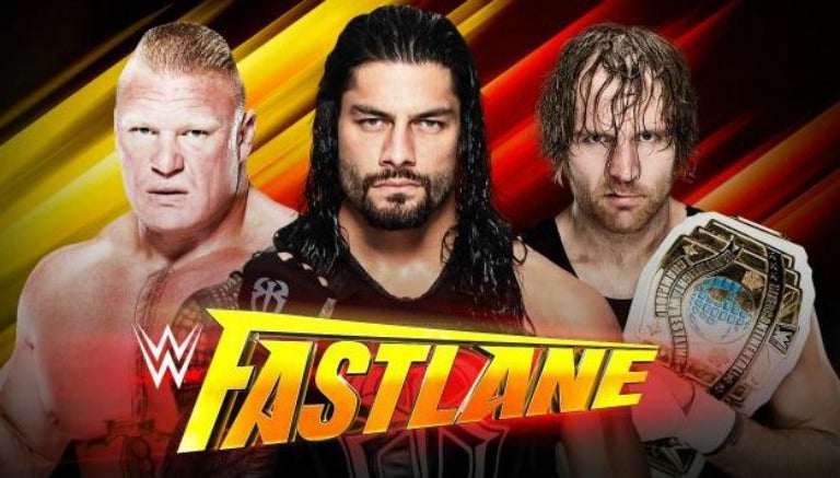 Reigns vs Ambrose vs Lesnar en FastLane