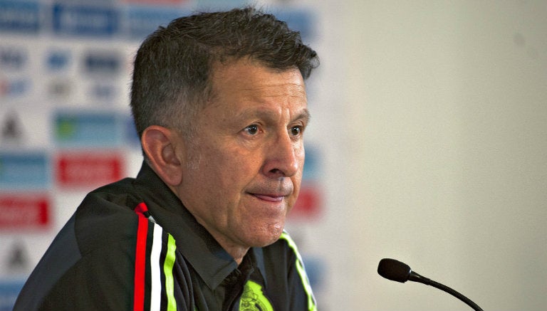 Juan Carlos Osorio, en conferencia de prensa