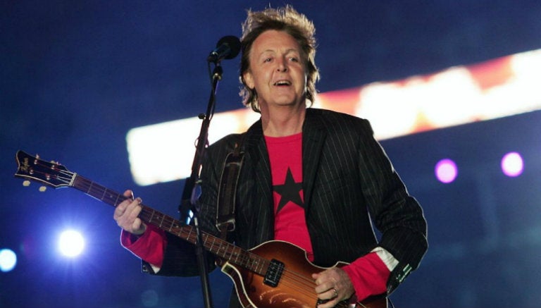 Paul McCartney, en el Super Bowl XXXIX