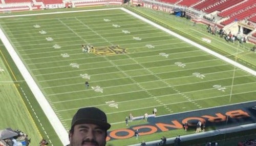 Zonas de anotación en la cancha del Super Bowl 50