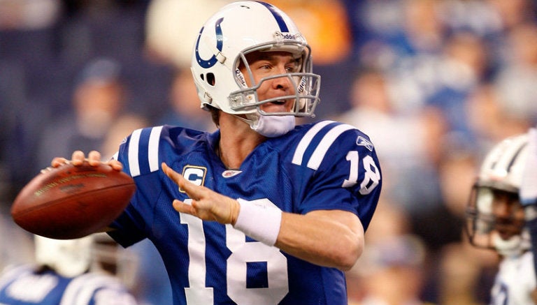 Peyton Manning con los Potros de Indianapolis