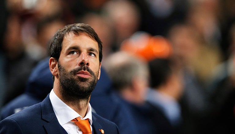 Van Nistelrooy, en un partido con Holanda