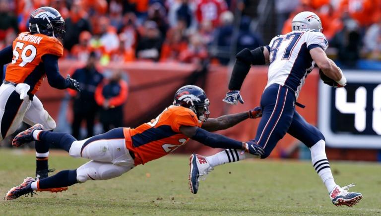 Talib en marca personal a Gronkowski