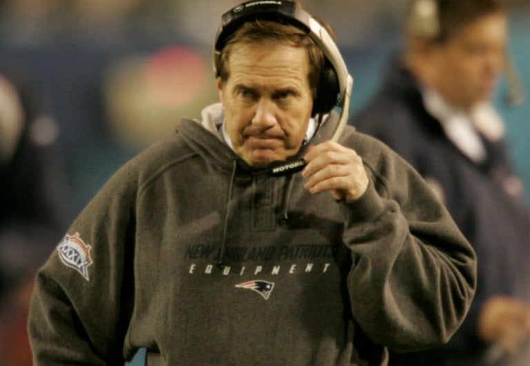 Belichick en el Super Bowl XXXIX