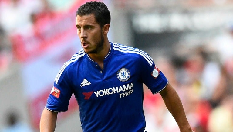 Hazard, en un partido del Chelsea