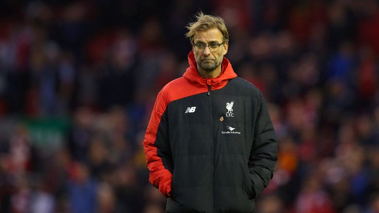 Jürgen Klopp, en el banquillo del Liverpool