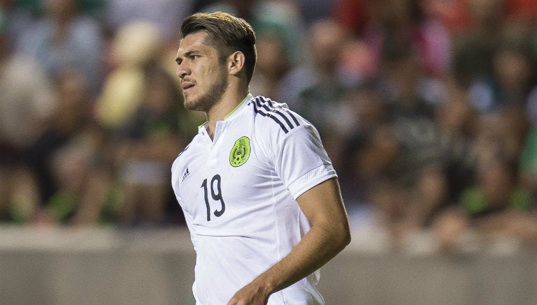 Henry Martín, en juego de la Selección Mexicana