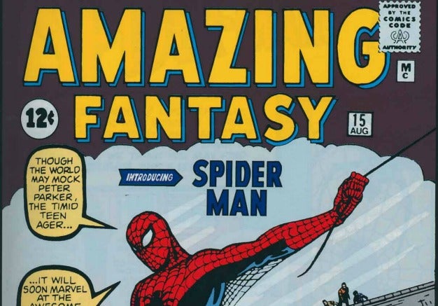 La edición 15 de Amazing Fantasy en la que presentan a Spider Man