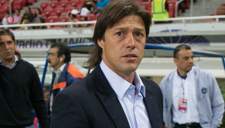 Almeyda en el Omnilife