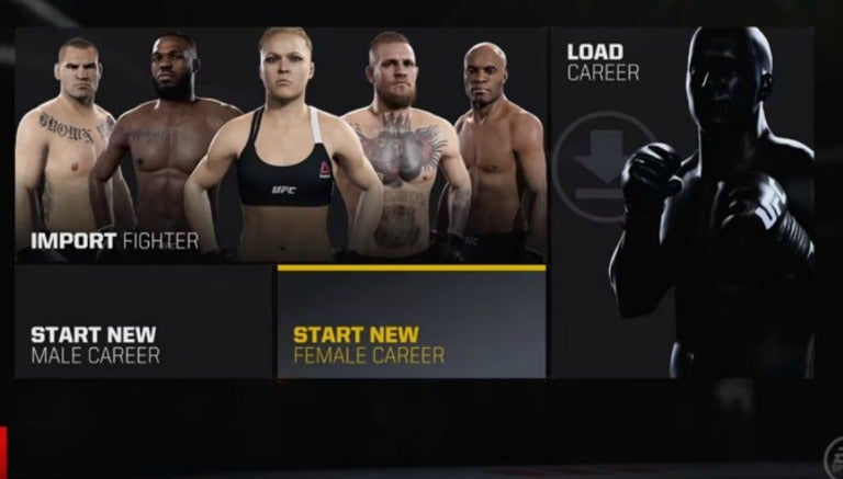 Así luce el Modo Carrera de EA Sports UFC 2