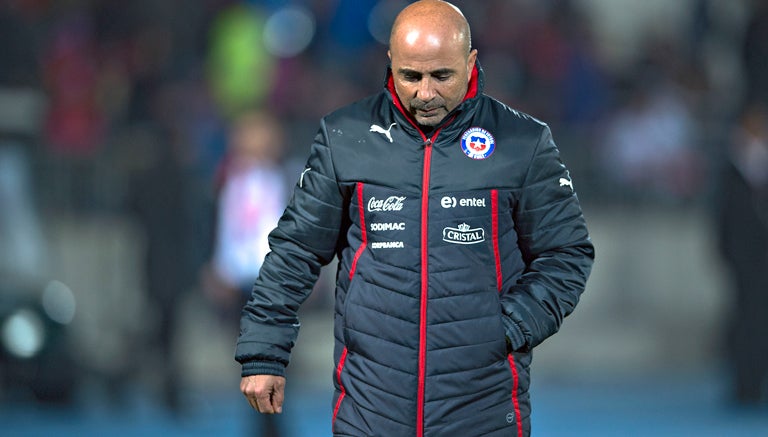 Sampaoli como entrenador de la selección chilena