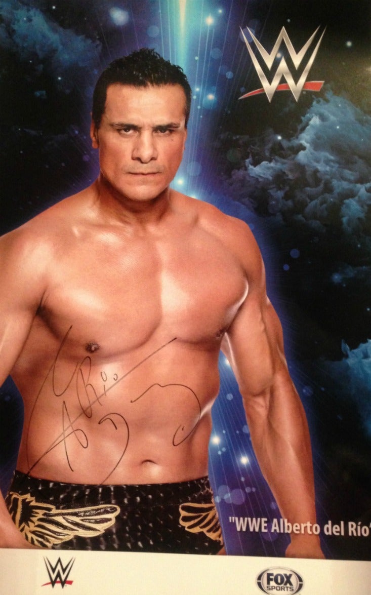 Así luce el poster de Alberto Del Río