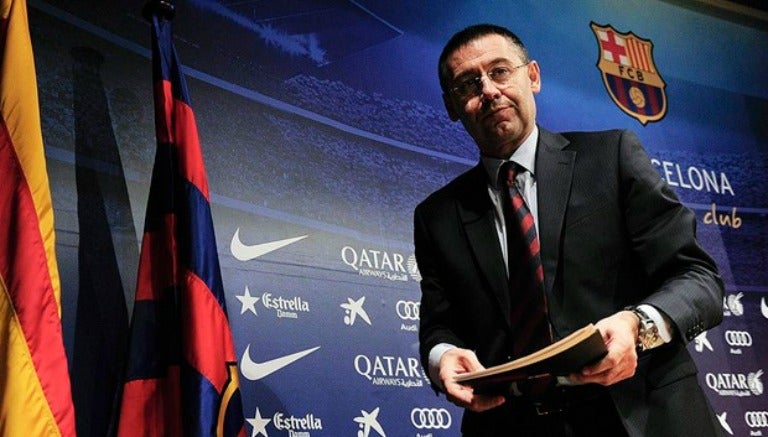 Bartomeu, durante un evento del Barcelona