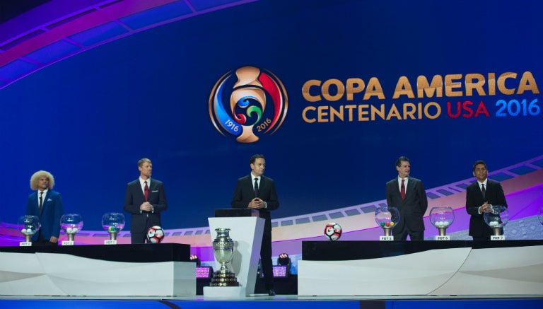 Así se dio el sorteo de la Copa América Centenario