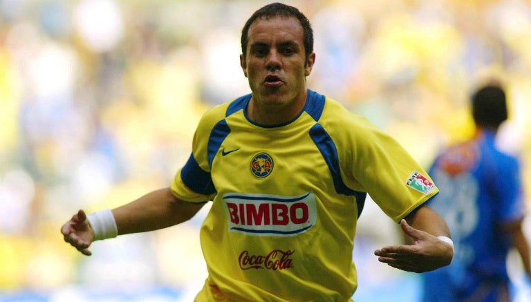 Blanco en partido de América en 2005