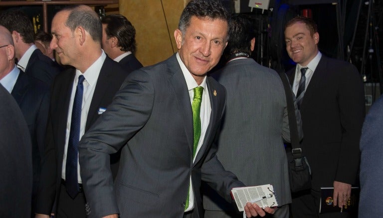 Juan Carlos Osorio en la ceremonia de la Copa América Centenario