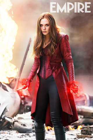  Scarlet Witch es interpretada por Elizabeth Olsen