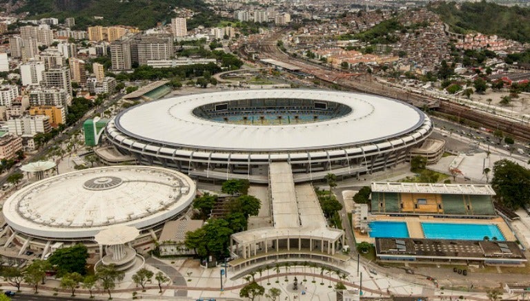 Estadio Maracaná, visto desde las alturas