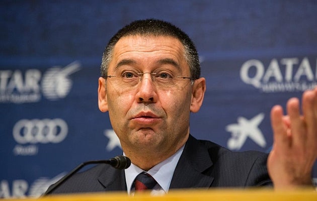 Bartomeu, en conferencia de prensa