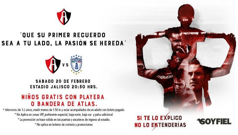 Así promocionaron los Rojinegros su duelo contra Tuzos