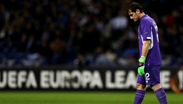 Casillas después del autogol