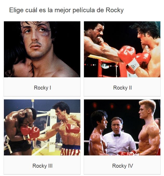 Vota por la mejor película de Rocky