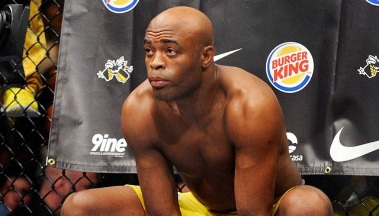 Anderson Silva antes de un combate