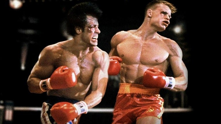 Rocky enfrenta a Ivan Drago en la cuarta parte de la saga