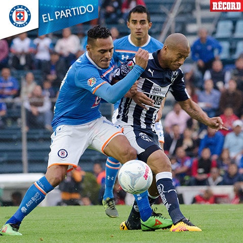 Cruz Azul logró frenar a Monterrey con goleada